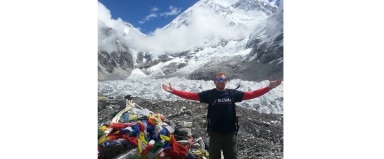 Personal challenge turned fundraising event storms target to raise vital funds for a military charity