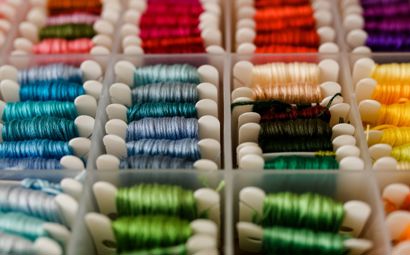 Colourful threads