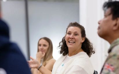 A group of people taking part in The Drive Project workshop